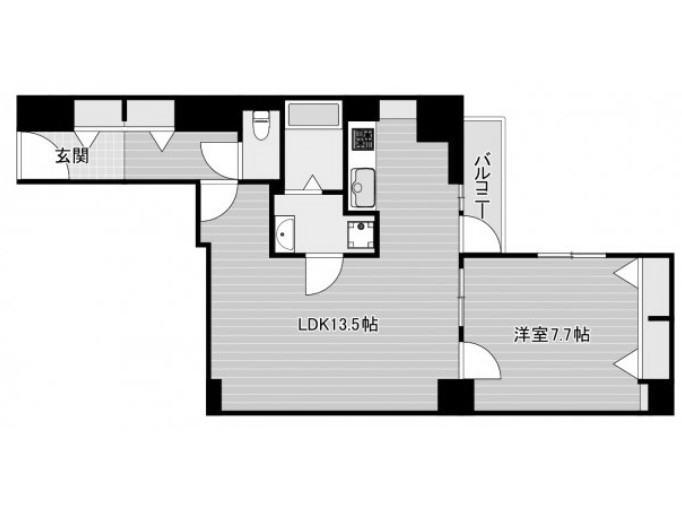 物件○○の間取り図