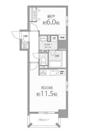 物件○○の間取り図