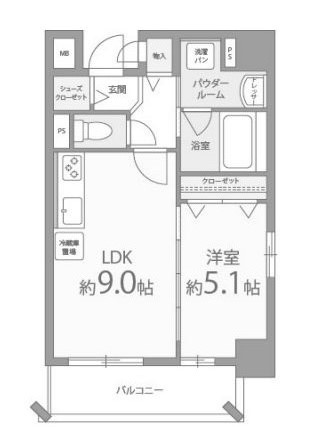 物件○○の間取り図