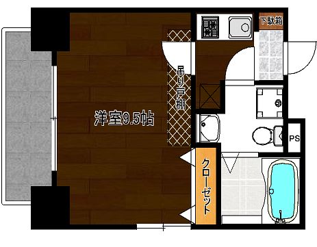 物件○○の間取り図