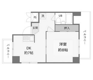 物件○○の間取り図