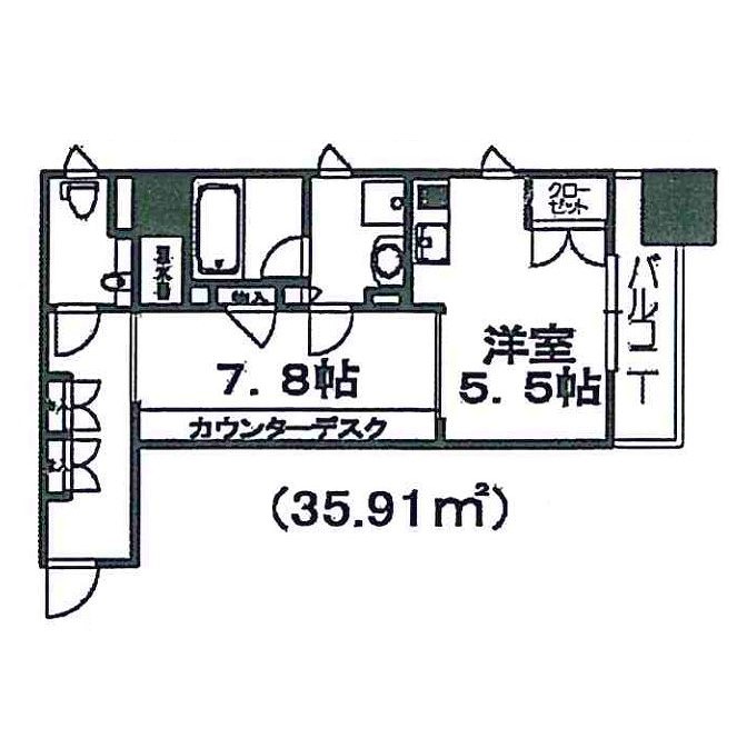 物件○○の間取り図