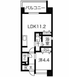 物件○○の間取り図