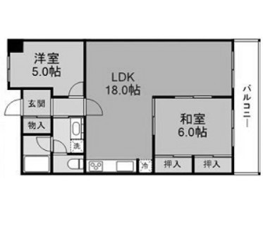 物件○○の間取り図