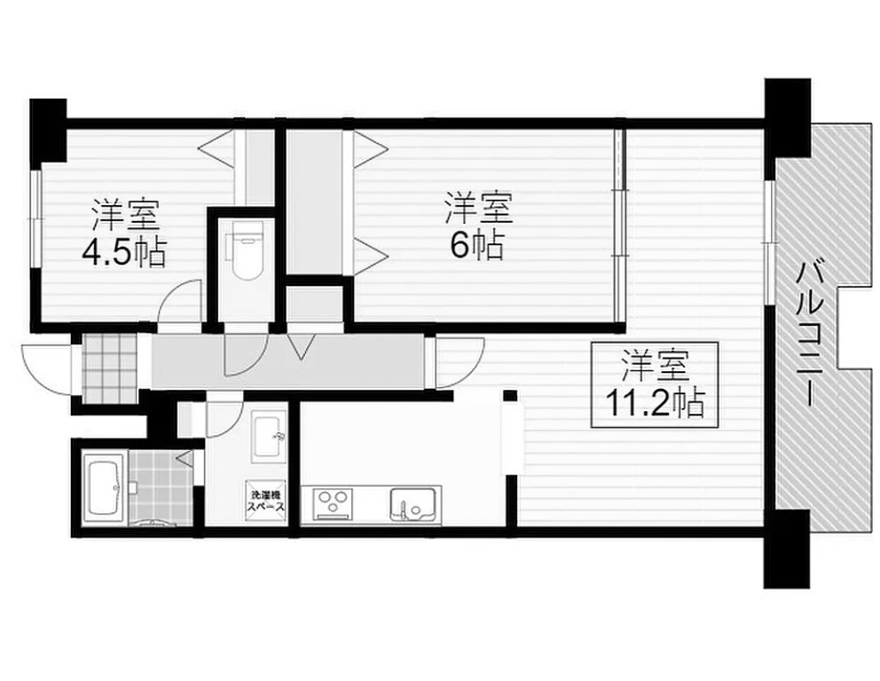 物件○○の間取り図