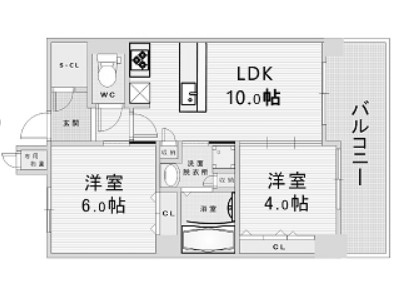 物件○○の間取り図