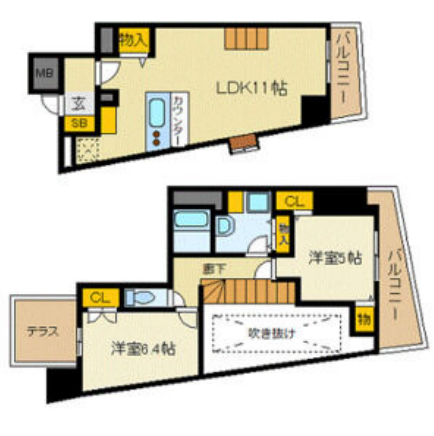 物件○○の間取り図