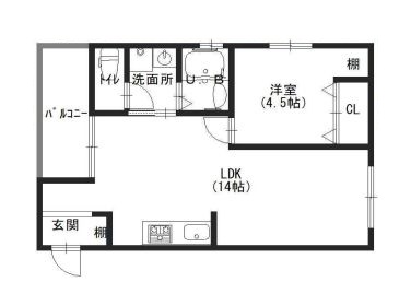 物件○○の間取り図