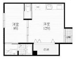 物件○○の間取り図