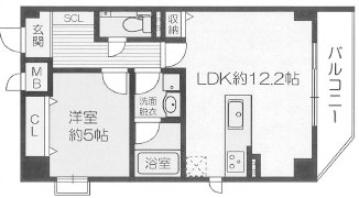 物件○○の間取り図