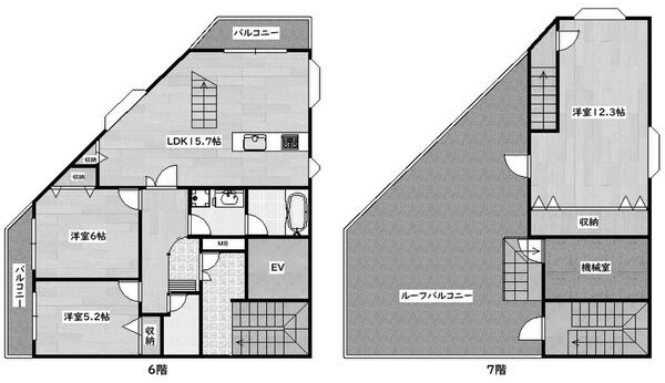 物件○○の間取り図