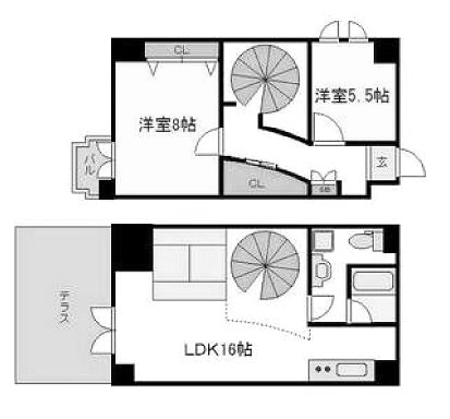 物件○○の間取り図