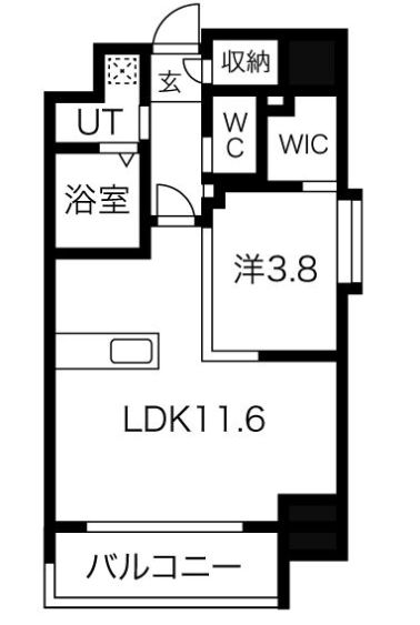 物件○○の間取り図