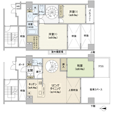 物件○○の間取り図