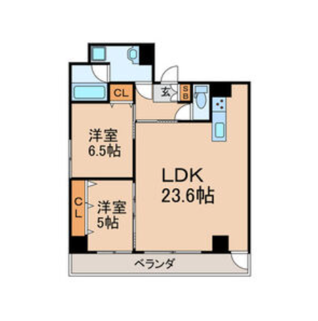 物件○○の間取り図