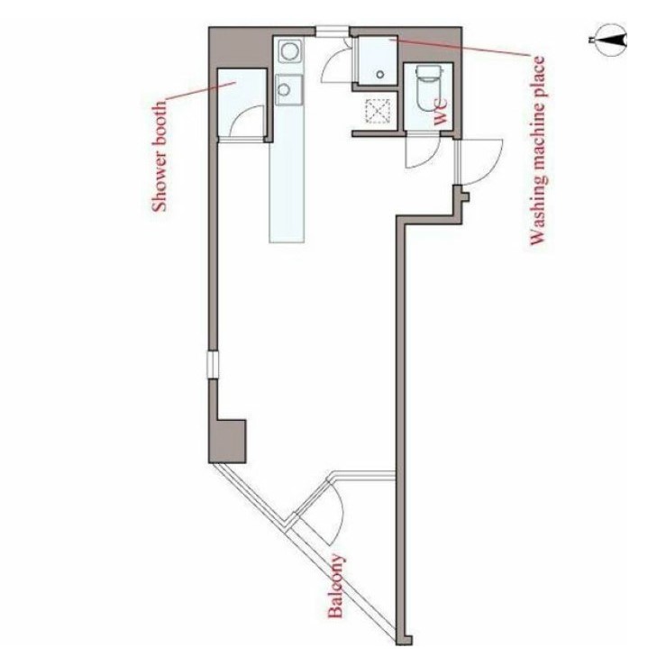 物件○○の間取り図