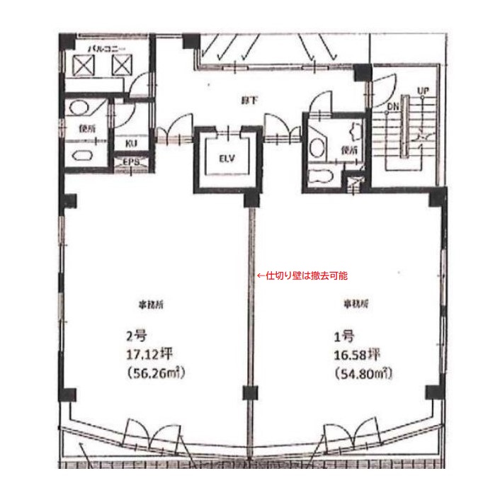 物件○○の間取り図