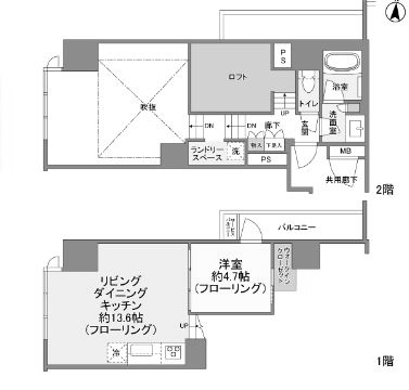 物件○○の間取り図