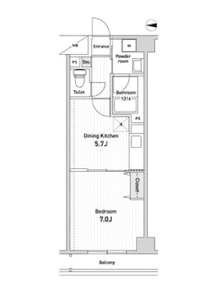 物件○○の間取り図