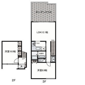 物件○○の間取り図