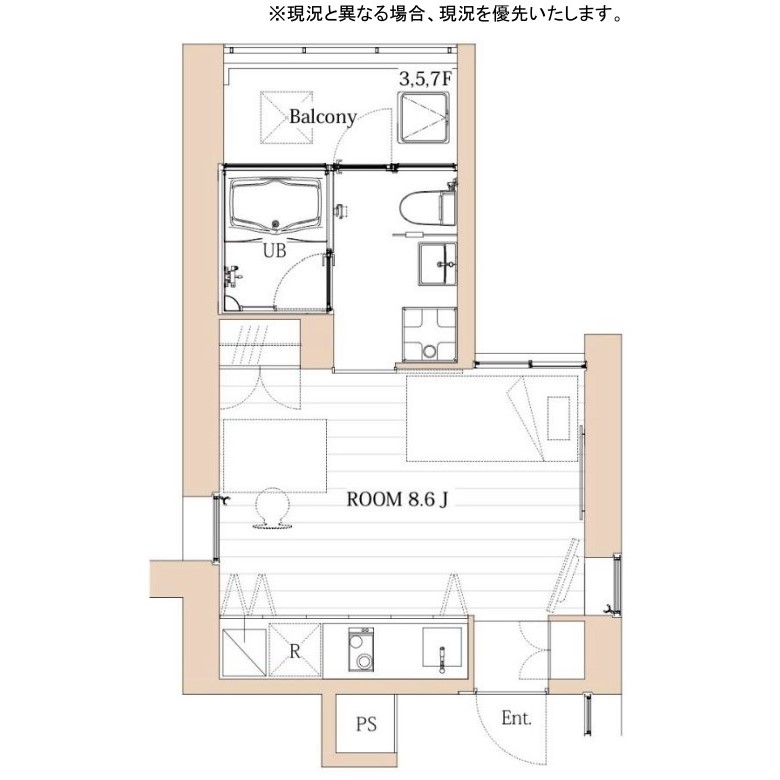 物件○○の間取り図