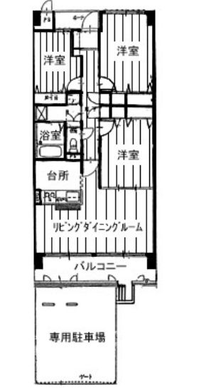 物件○○の間取り図