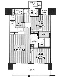 物件○○の間取り図