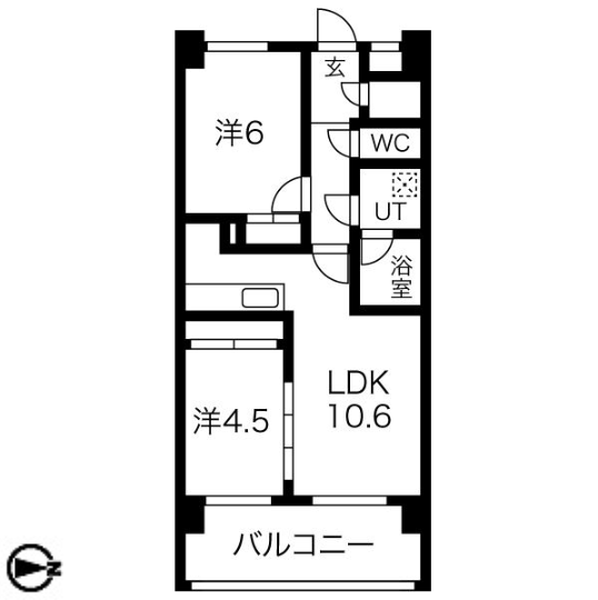 物件○○の間取り図