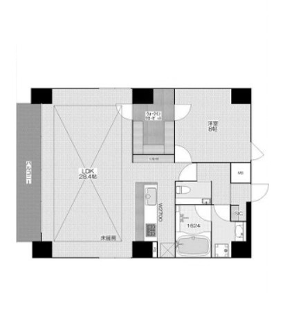 物件○○の間取り図