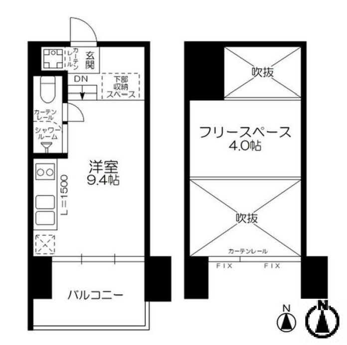 物件○○の間取り図