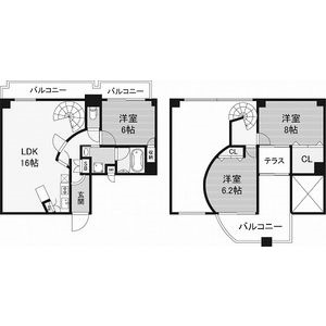 物件○○の間取り図