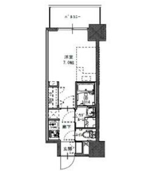 物件○○の間取り図