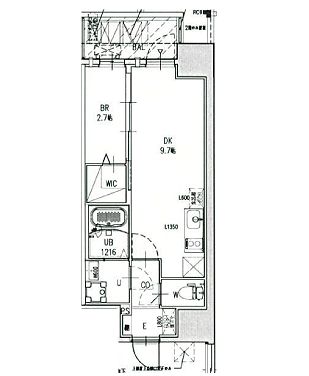 物件○○の間取り図