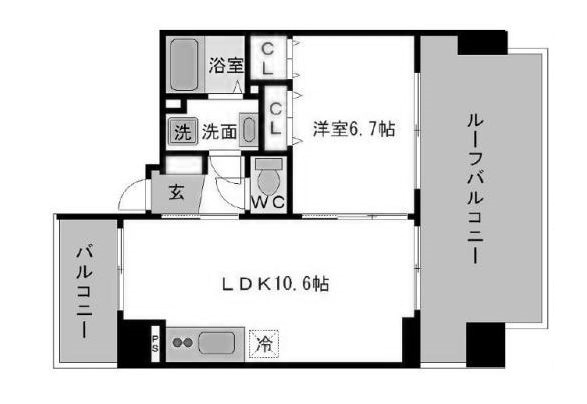 物件○○の間取り図