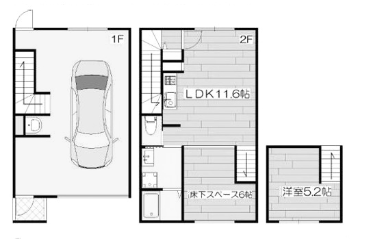 物件○○の間取り図