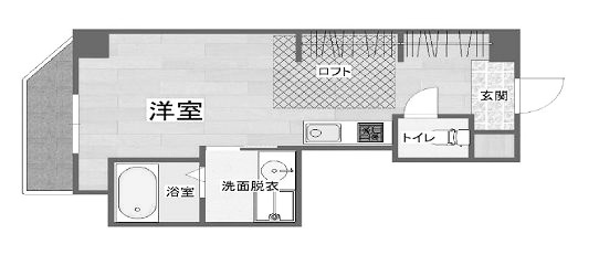 物件○○の間取り図