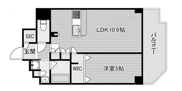 物件○○の間取り図