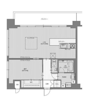 物件○○の間取り図