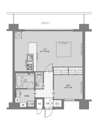 物件○○の間取り図