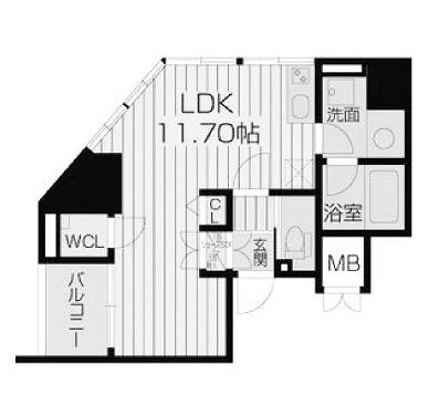 物件○○の間取り図