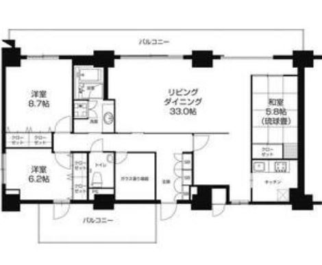 物件○○の間取り図