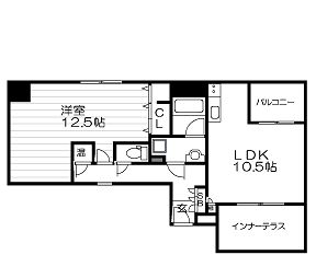 物件○○の間取り図