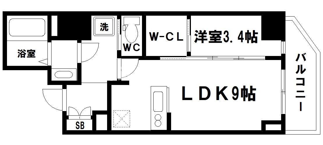 物件○○の間取り図