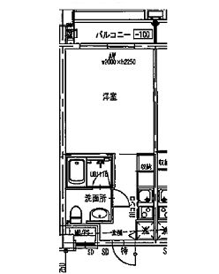 物件○○の間取り図