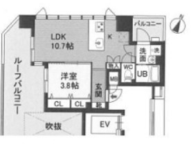 物件○○の間取り図