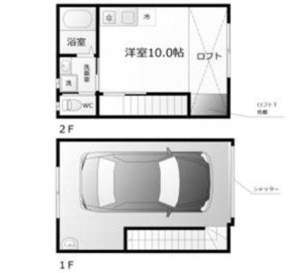 物件○○の間取り図