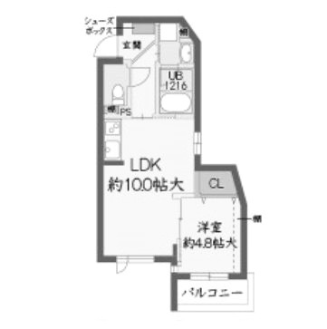 物件○○の間取り図