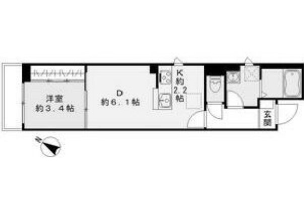 物件○○の間取り図