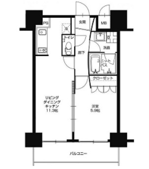 物件○○の間取り図