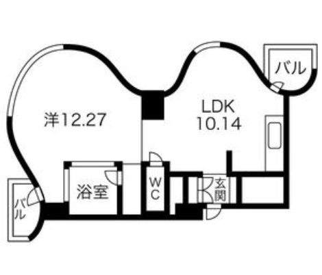 物件○○の間取り図